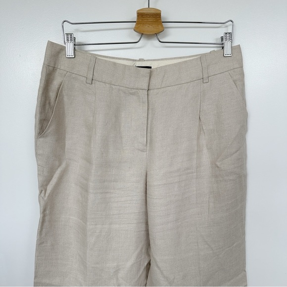 J. Crew Collection • 100% Linen Wide Leg Trousers - Picture 3 of 8